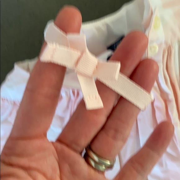 PINK WHITE CHECKERED TOP BLOUSE - Picture 3 of 5